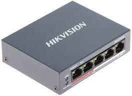 Hikvision DS 3E0105P-E/M B 4 Port poe switch